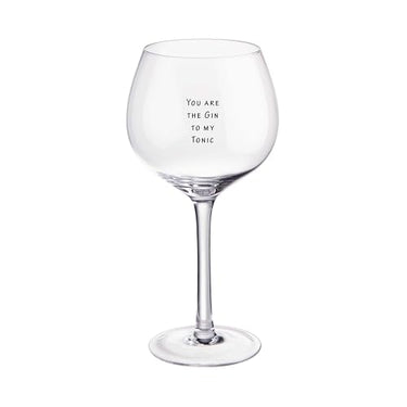 BUTLERS Cocktailgläser, (einzeln) Gin Glas 500ml aus Glas -HAPPY HOUR- ideal als Sektschalen, Margarita Gläser, Martinigläser im Sale
